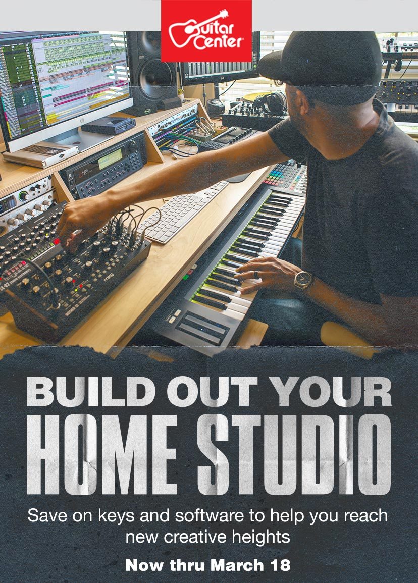 Upgrade Your Home Studio: Save on keys and software to help you reach your creative heights, now through March 18. Shop now for qualifying products.
