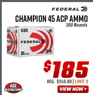 Federal Champion 45 ACP Ammo