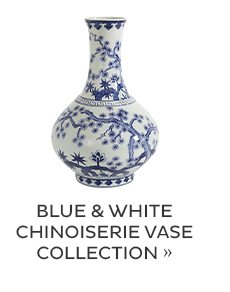 Blue & White Chinoiserie Vase Collection