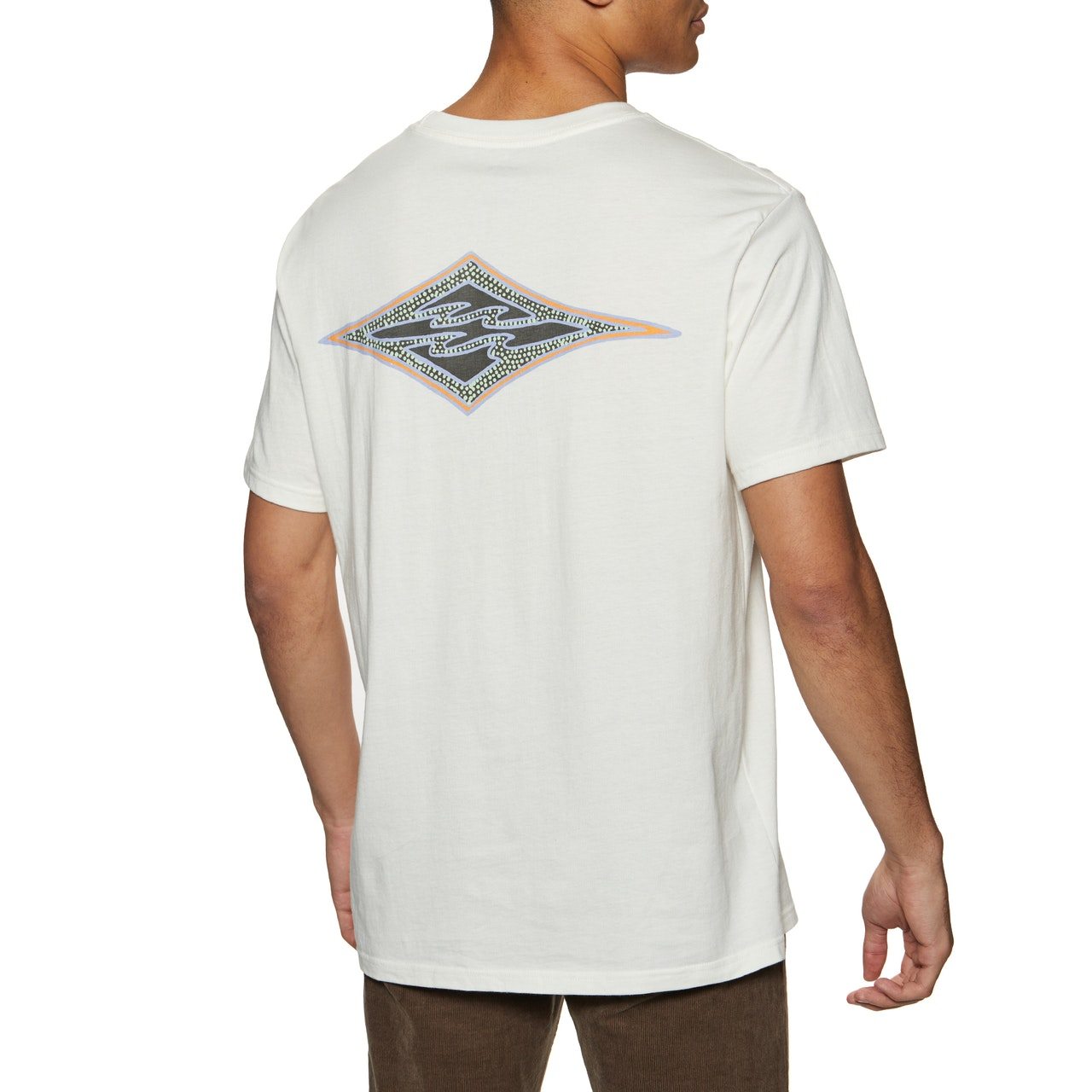 Billabong A Div Otis Diamond Mens Short Sleeve T-Shirt - Snow