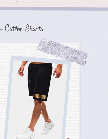 Mens Cotton Shorts