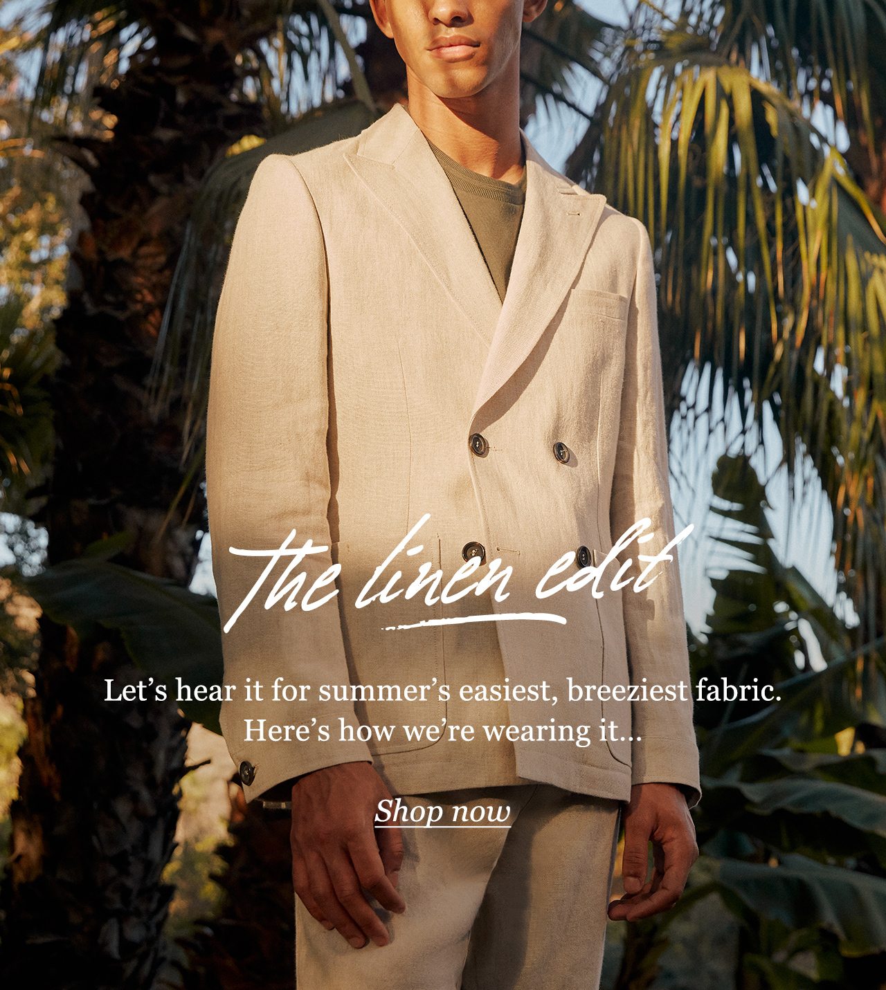 Take Note Why Linen Is A Summer Wardrobe Essential Mr Porter