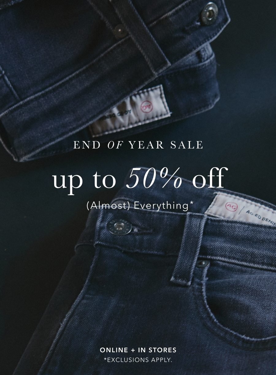 End of Year Sale: Up to 50% Off