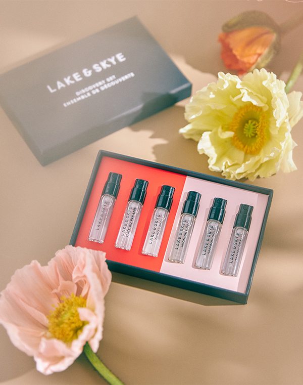 brand they'll love: Lake & Skye. give the gift of options with a scent discovery set! Visit the v-day shop.