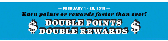 Double Points Double Rewards