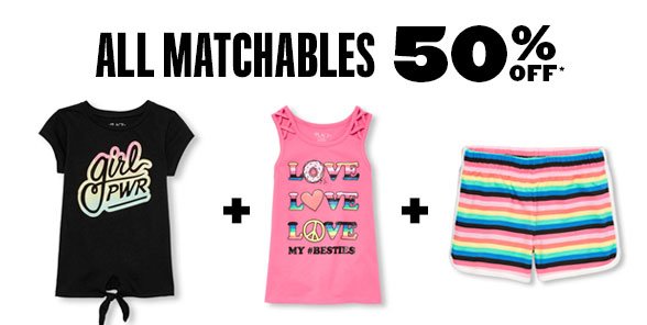 All Matchables 50% Off