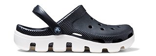 Black / White Duet Sport Clog