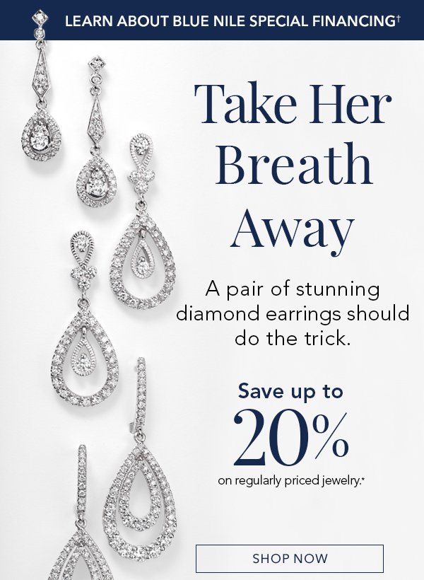 Save up to 20% on regularly priced jewelry with code UNDEROVER18.* Shop Now