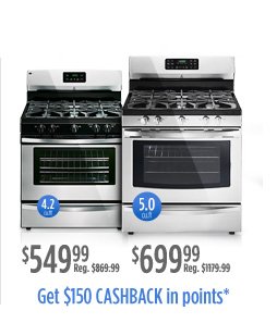 $549.99 (Reg. $869.99) | $699.99 (Reg. $1179.99) | Get $150 CASHBACK in points*