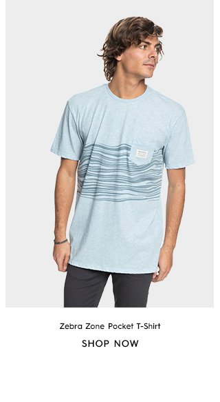 Product 1 - Zebra Zone - Pocket T-Shirt