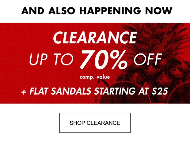 SHOP CLEARANCE