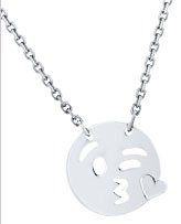 Kissing Emoji Necklace