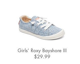 Girls' roxy bayshore III $29.99