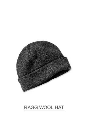 Ragg wool hat.