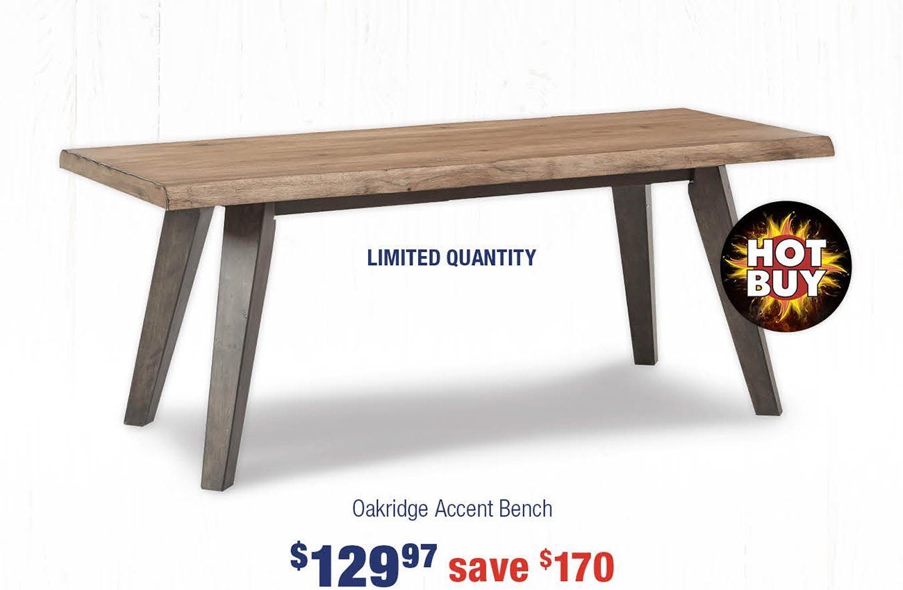 Oakridge-accent-bench