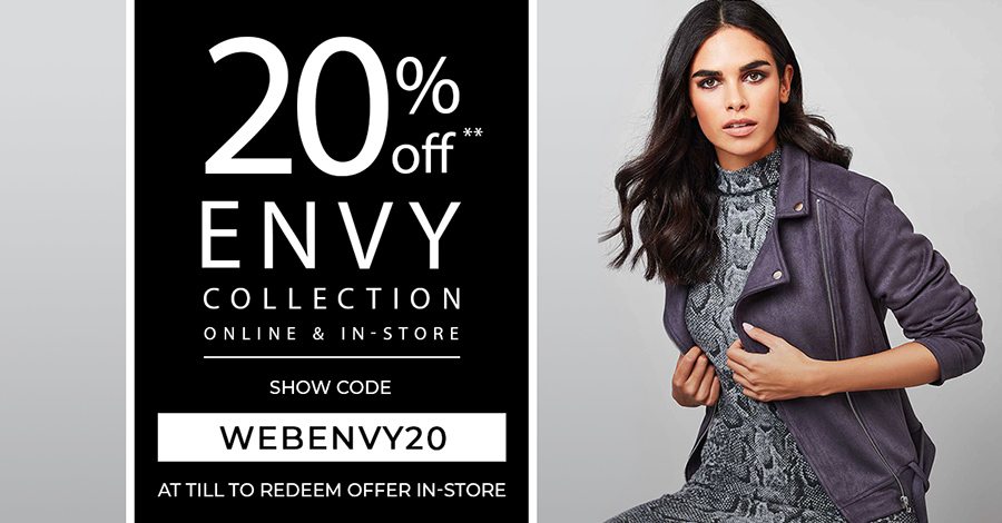 Shop 20% Off Envy