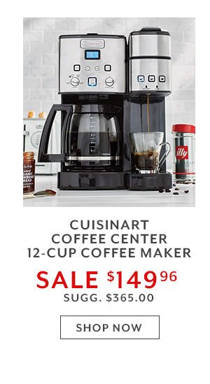 Cuisinart Coffee Center 12-Cup Coffee Maker