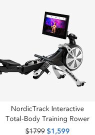 Shop NordicTrack Interactive Total-Body Training RW900 Rower