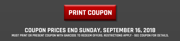 Now thru Sunday, September 16, 2018 | View Exclusions