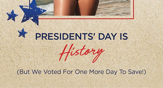 President's Day Is History