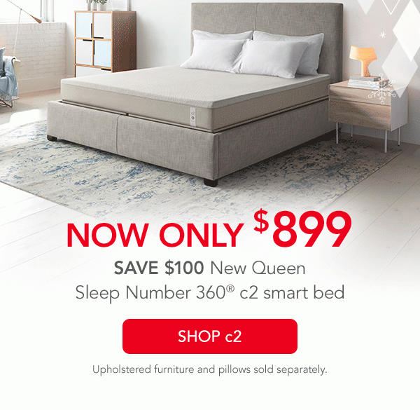 $899 sleep number bed