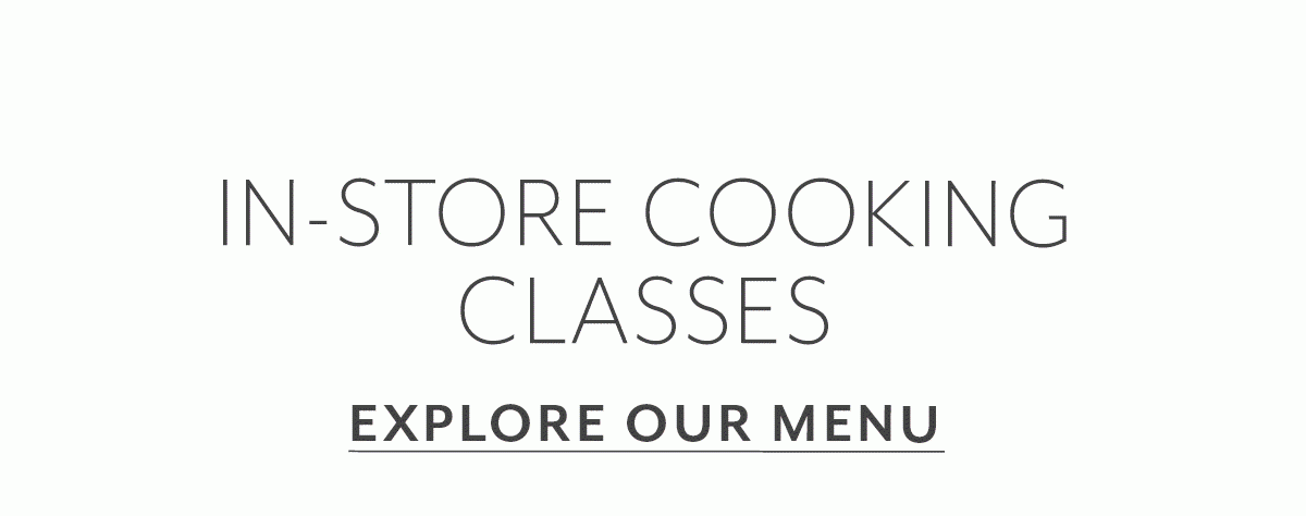 In-Store Cooking Class