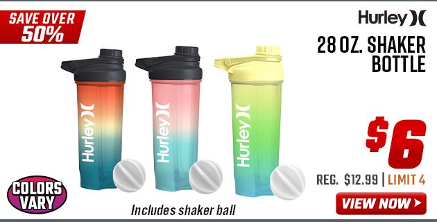 Hurley 28 oz. Shaker Bottle 