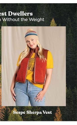 For the Forest Dwellers: Women's Sespe Sherpa Vest