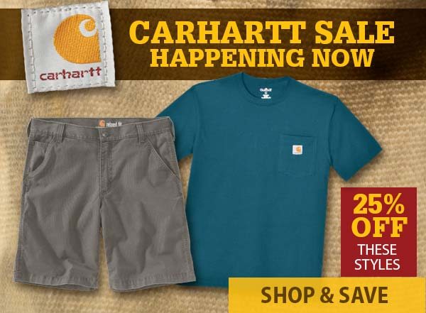 CARHARTT SALE HAPPENING NOW | 25% OFF These Styles | SHOP & SAVE