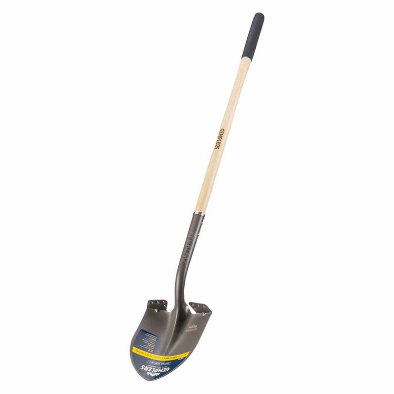 Gemplers Wood Handle Shovel with Round Point