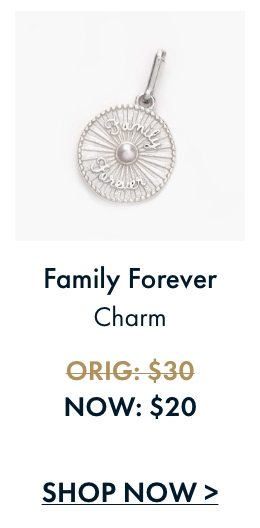 Family Forever Charm | Shop Now