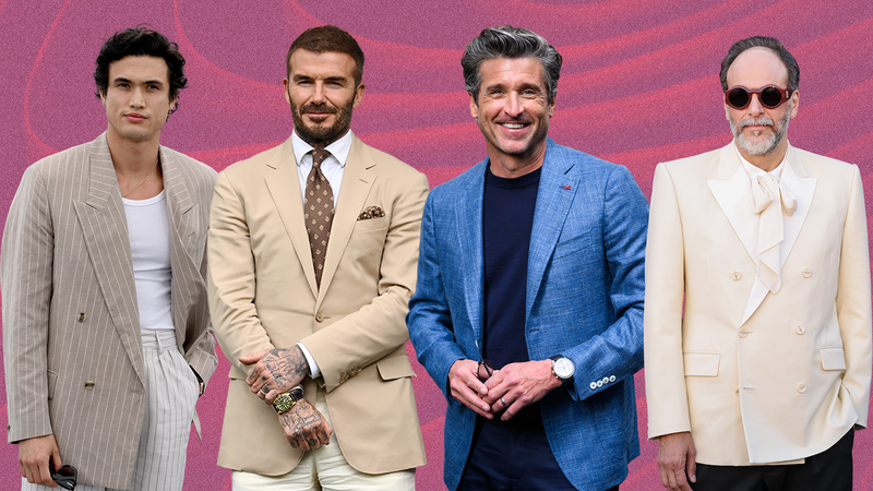 The Best Summer Blazers Look Really Cool When It's Really Hot