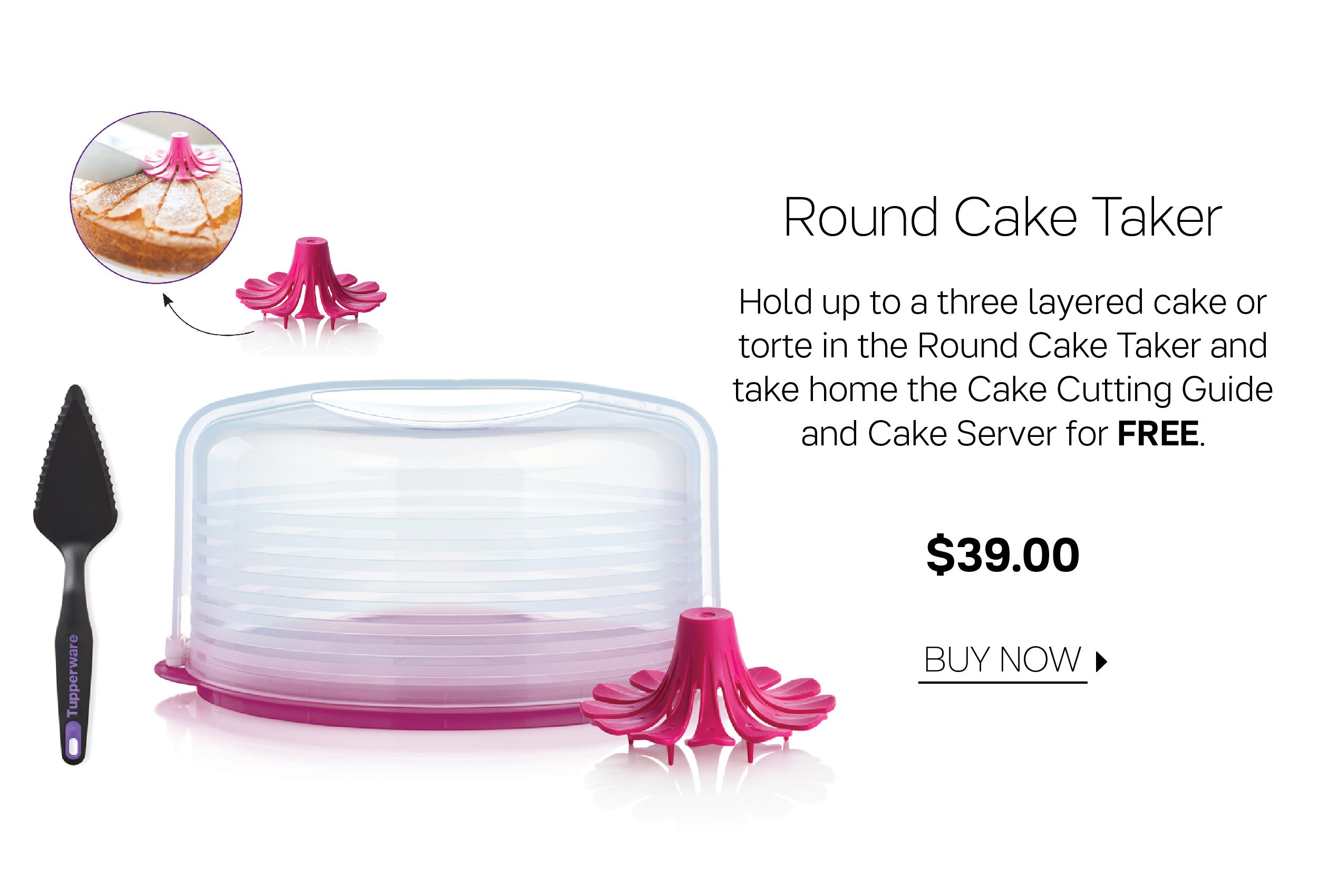 Round Cake Taker