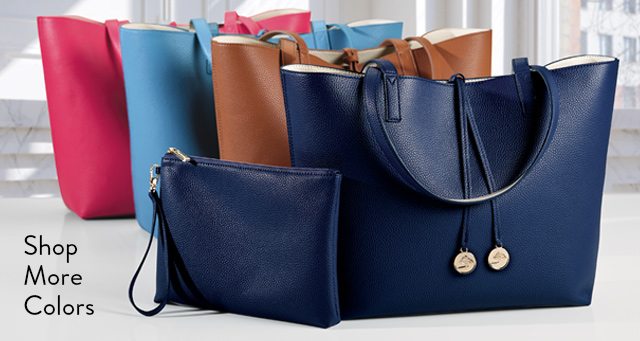 Shop Newport Vegan Reversible Tote & Wristlet