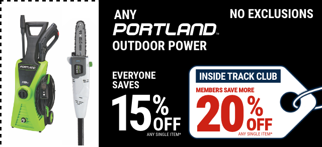 Everyone Saves 15% off any Portland OPE - Inside Track Members Save 20%