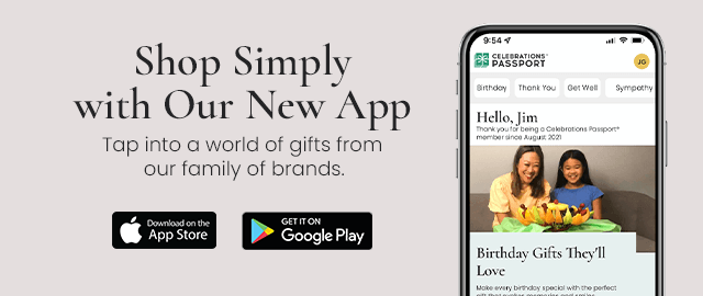 Holiday gifting on the go - shop our family of brands anywhere, anytime.