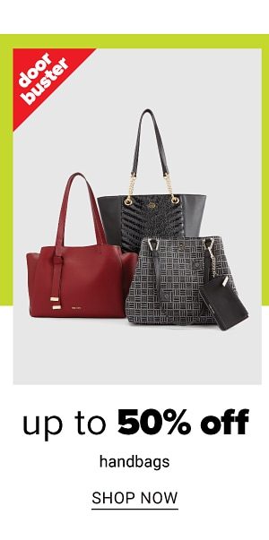 Up to 50% off Handbags - Shop Now