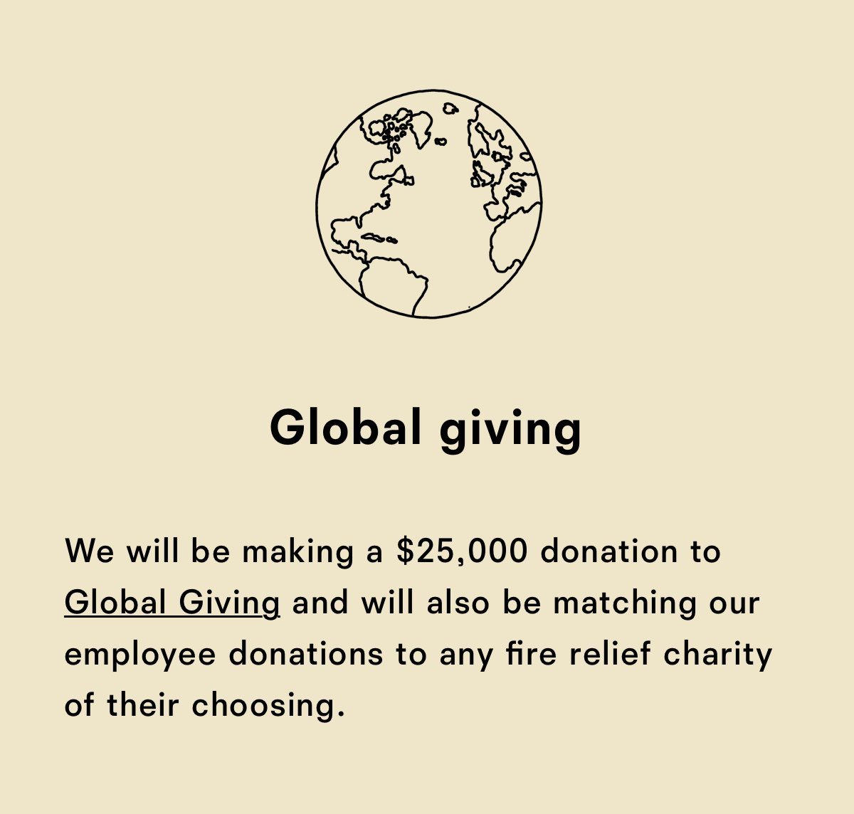 Global giving