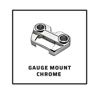 Gauge Mount Chrome 