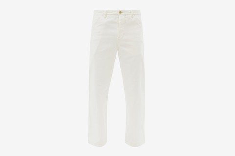 Acne Studios Aleq Cotton Straight-Leg Trousers