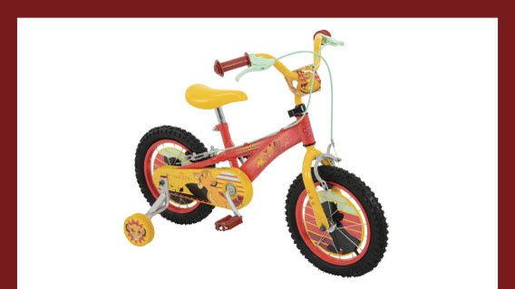 halfords toy story bike