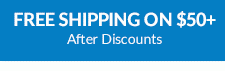 Free Shipping on $50+ | After Discounts