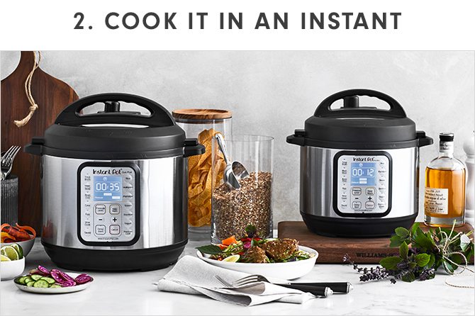 COOK IT IN AN INSTANT