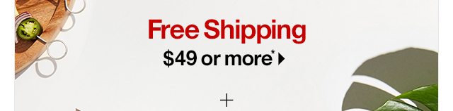Free Shipping $49 or more*