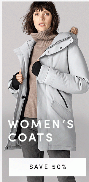 WOMEN'S COATS | SAVE 50%