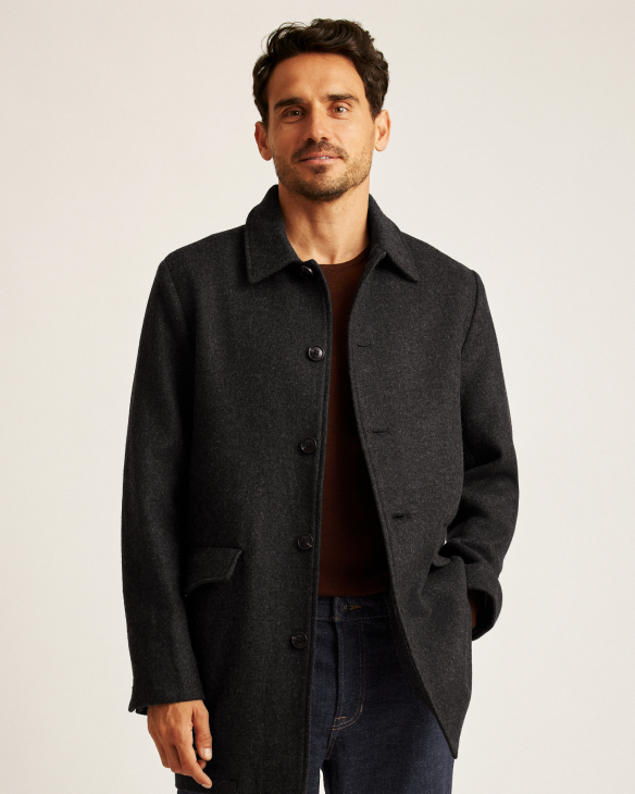 The Italian Wool Car Coat