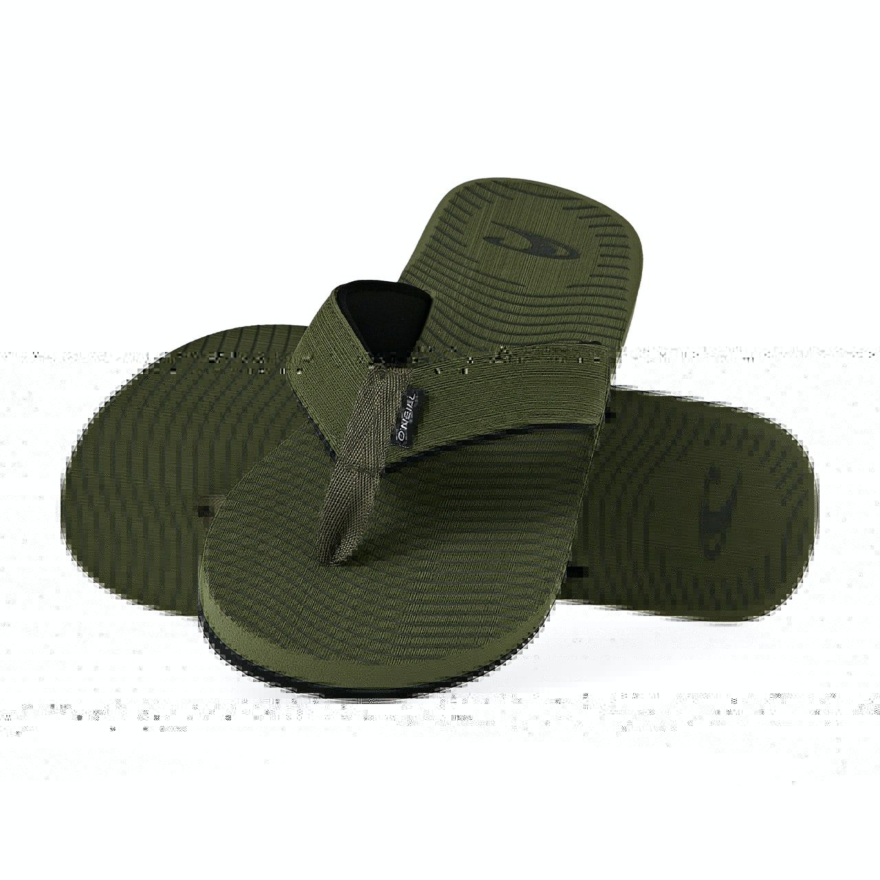 O'Neill Koosh Seaweed Mens Flip Flops - Deep Lichen Green