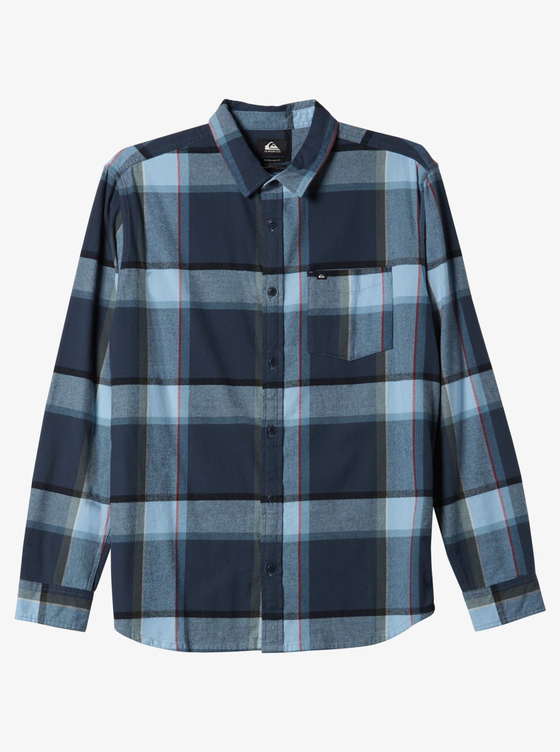 Image of Brooking Stingraylong Sleeve Top - Midnight Navy Brooks Flannel