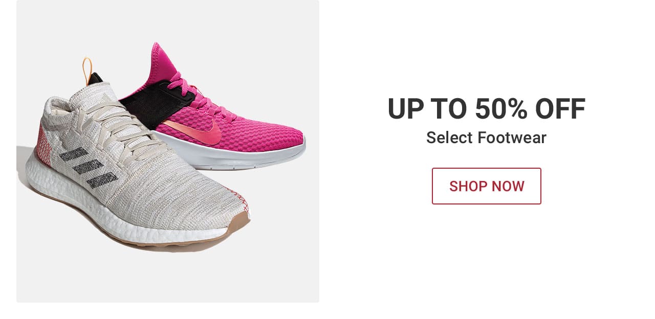 Up to 50% off select footwear. Shop now until 10pm PT – After 10pm, click here to shop more of this Week’s Deals. If you have trouble viewing this content, please contact Customer Service at 877-846-9997 for assistance