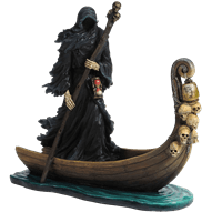 Charon of the Underworld LED Statue